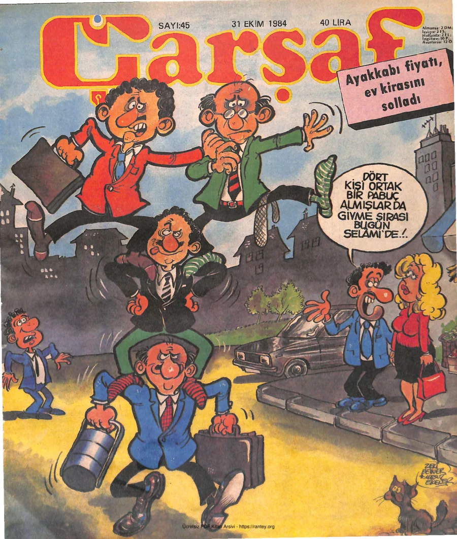 Çarşaf 1984 45 kapak görseli