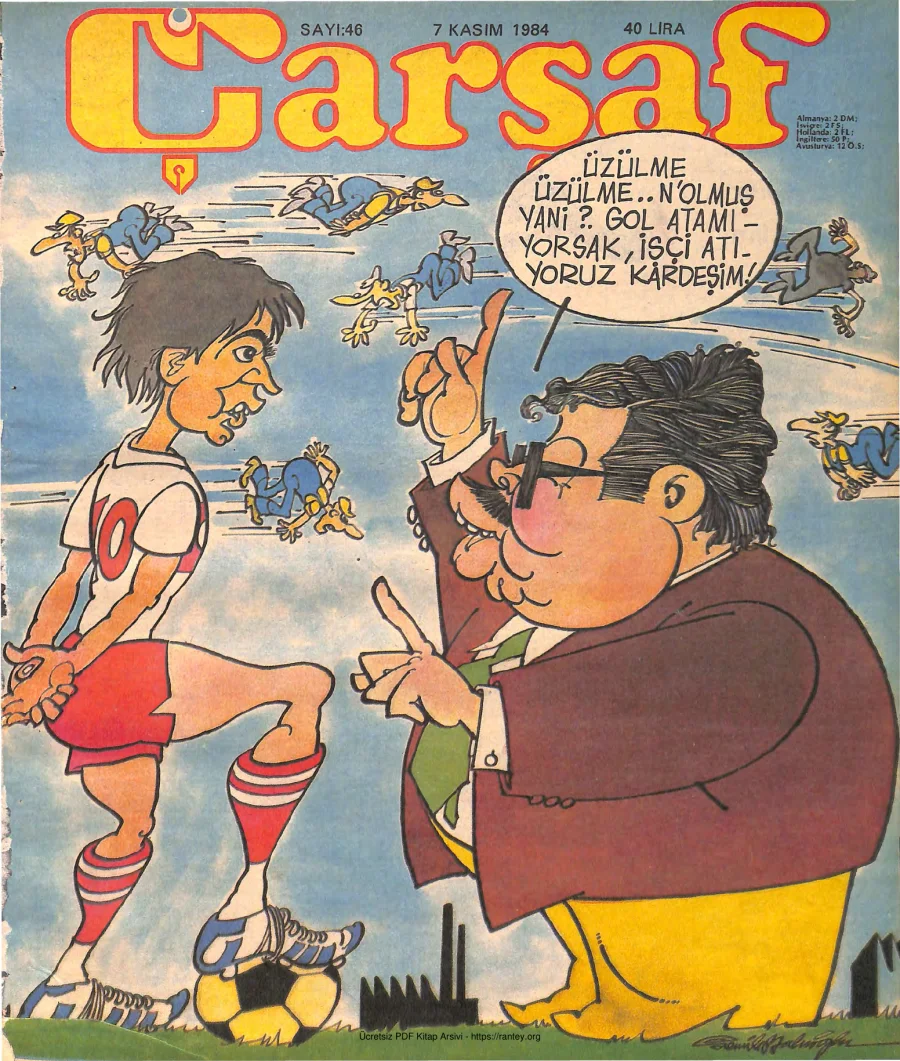 Çarşaf 1984 46 kapak görseli