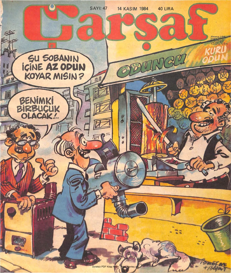 Çarşaf 1984 47 kapak görseli