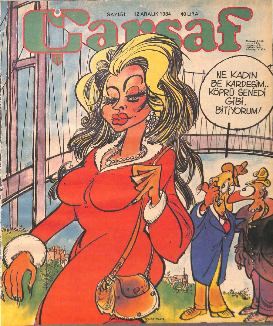 Çarşaf 1984 51 kapak görseli