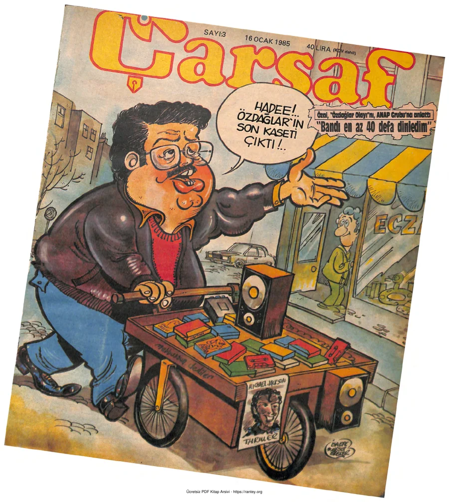 Çarşaf 1985 03 kapak görseli