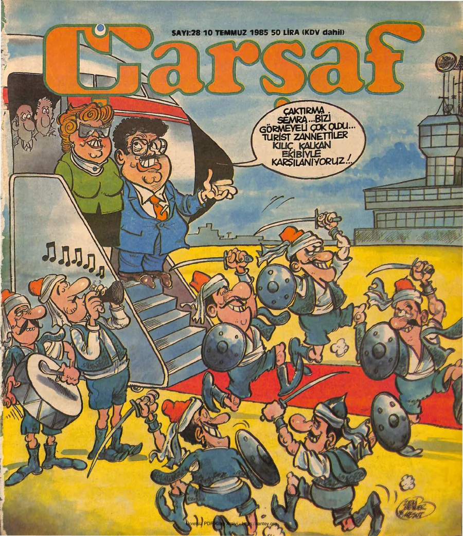 Çarşaf 1985 28 kapak görseli