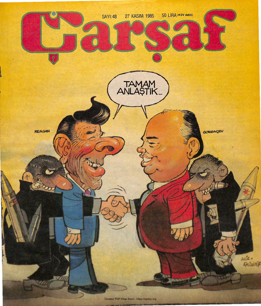 Çarşaf 1985 48 kapak görseli