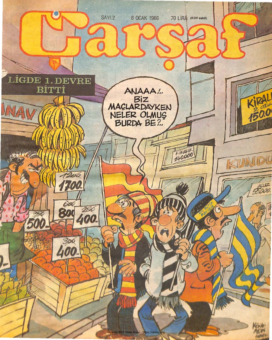 Çarşaf 1986 02 kapak görseli