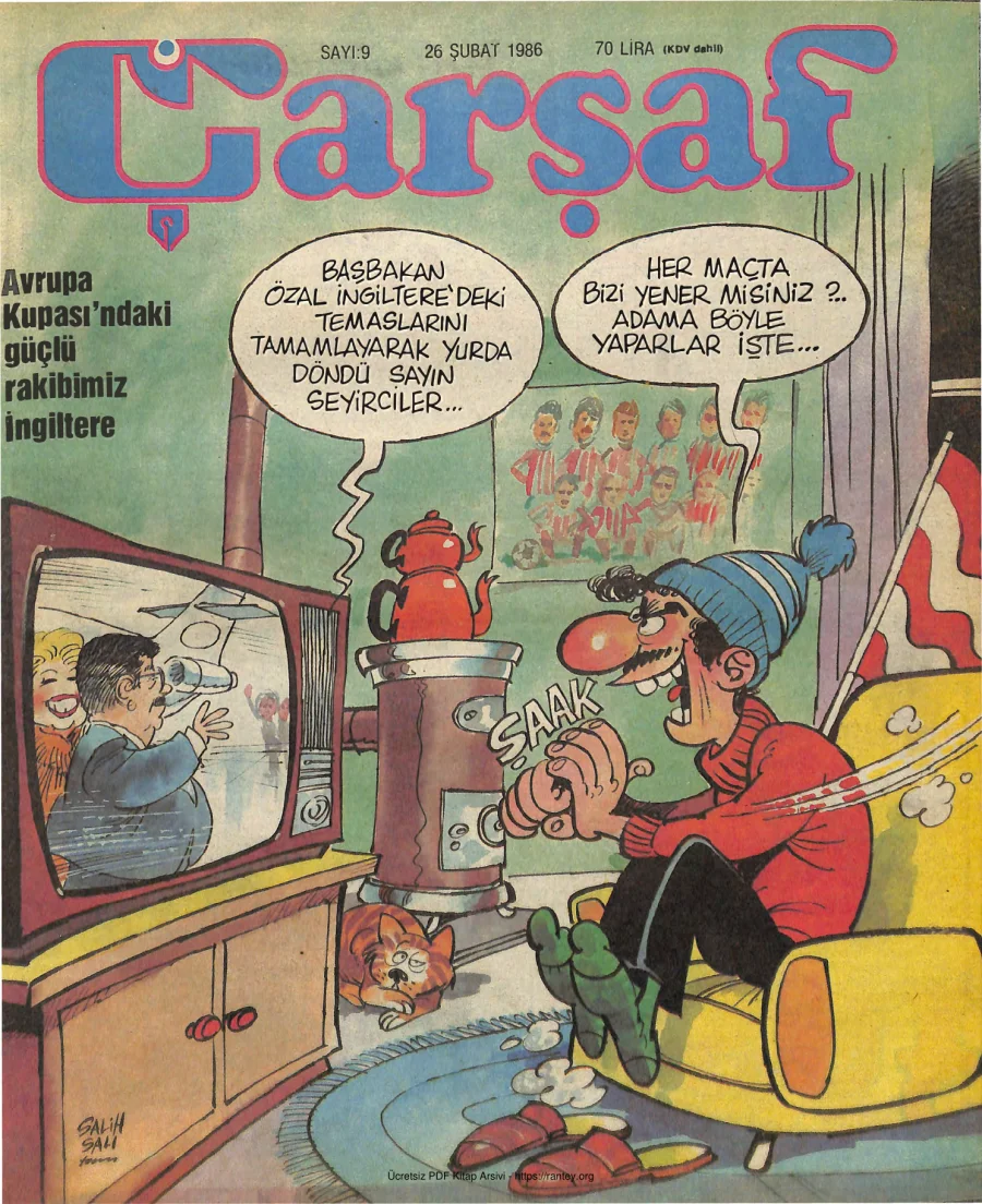 Çarşaf 1986 09 kapak görseli