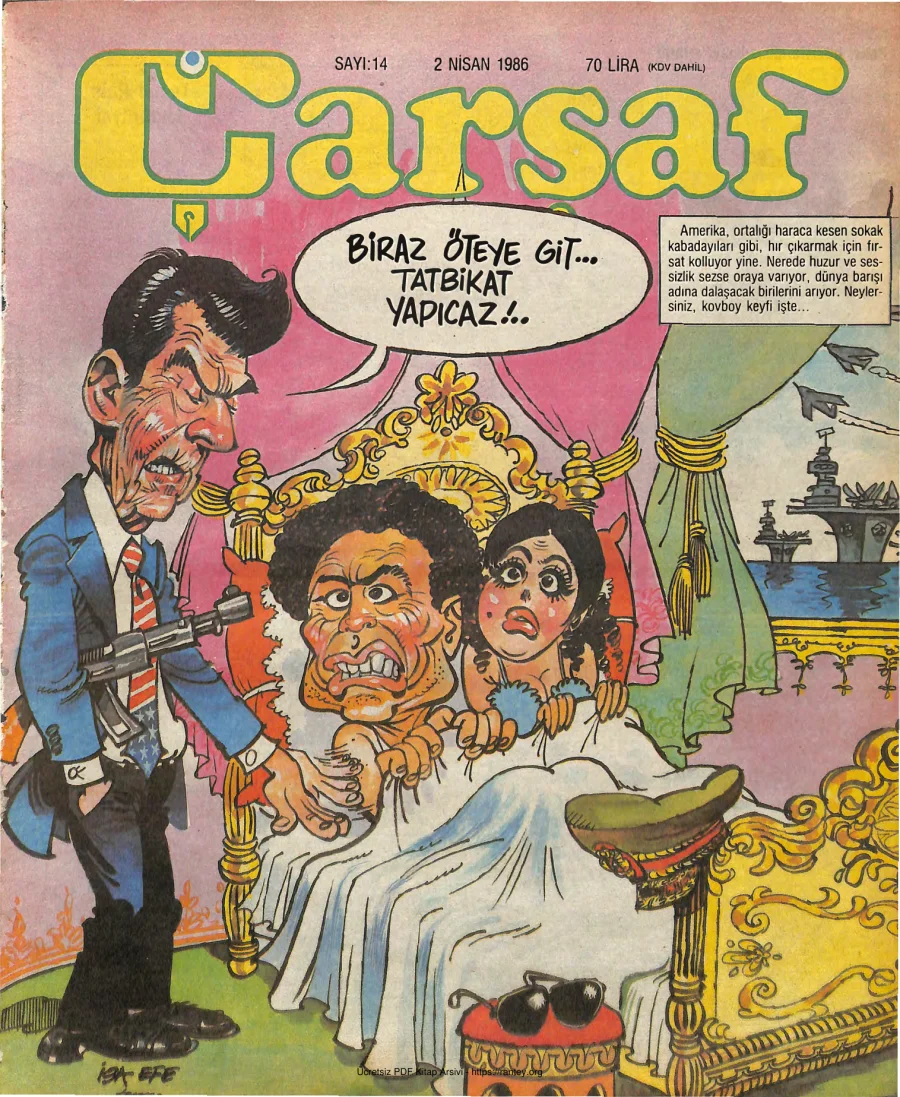 Çarşaf 1986 14 kapak görseli
