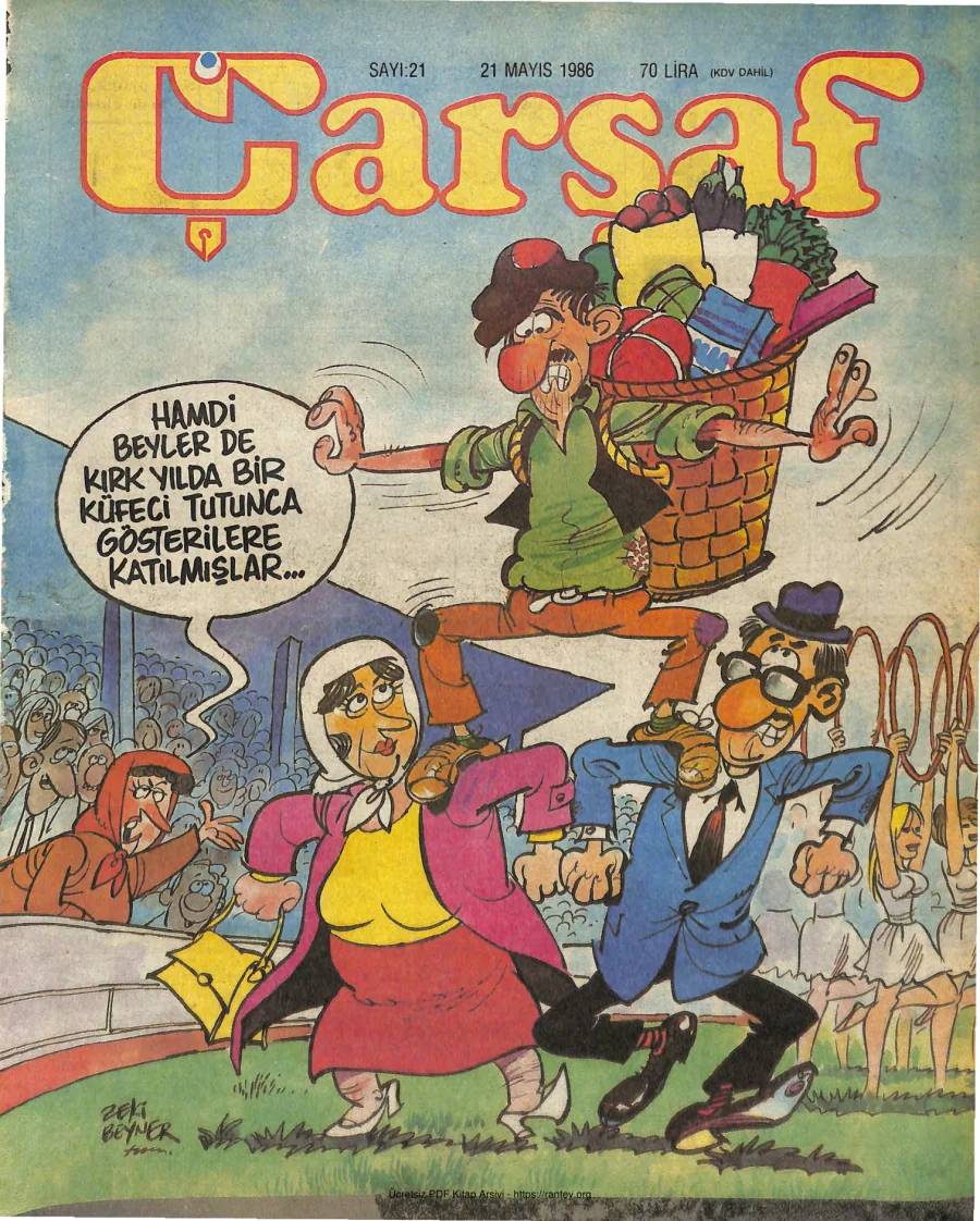 Çarşaf 1986 21 kapak görseli