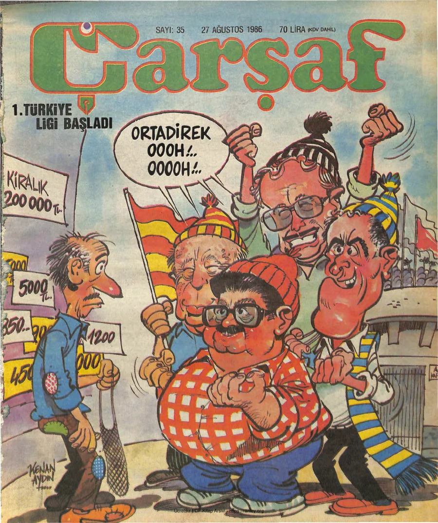 Çarşaf 1986 35 kapak görseli