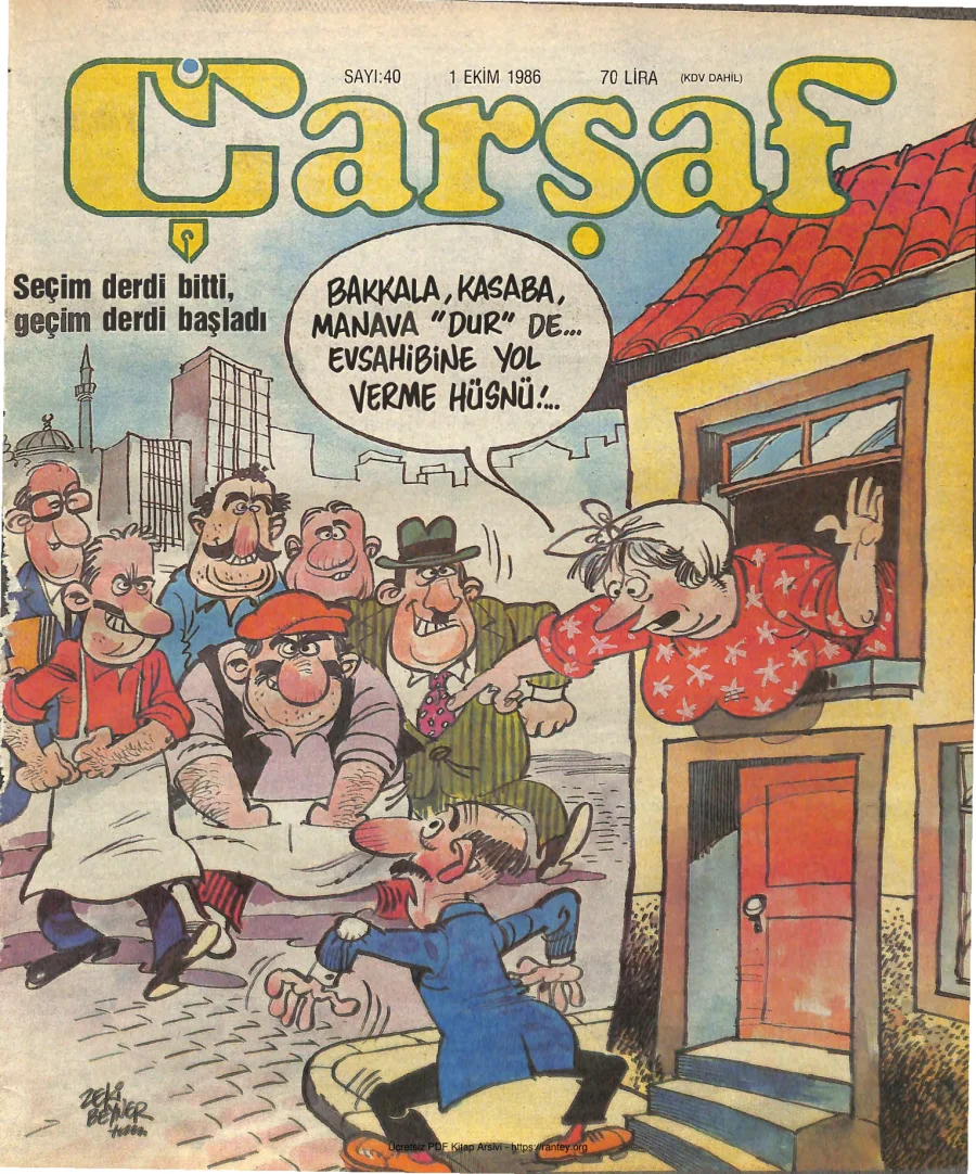 Çarşaf 1986 40 kapak görseli