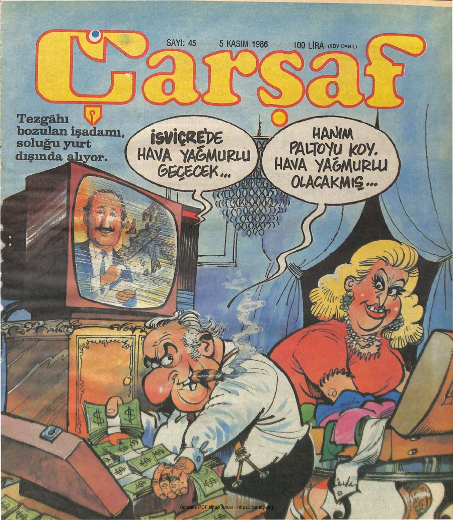 Çarşaf 1986 45 kapak görseli