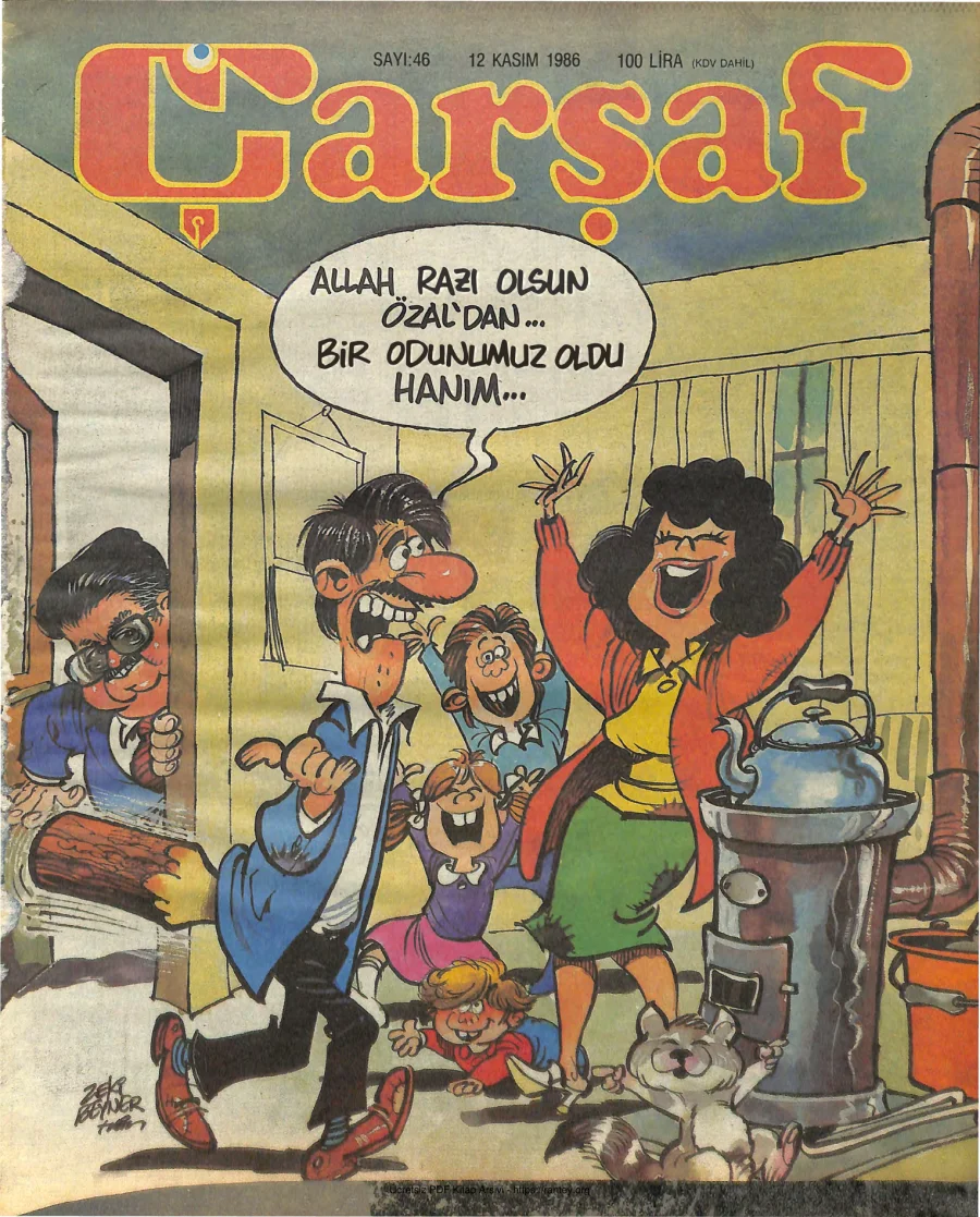 Çarşaf 1986 46 kapak görseli