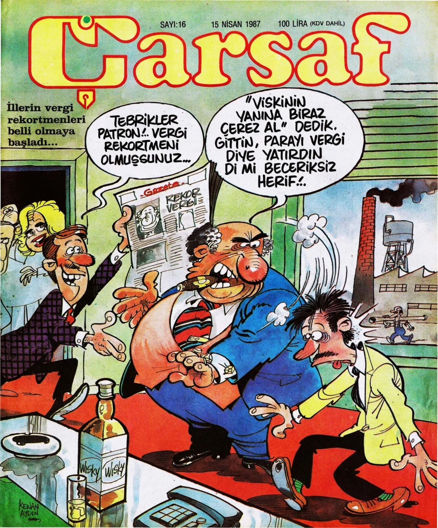 Çarşaf 1987 16 kapak görseli