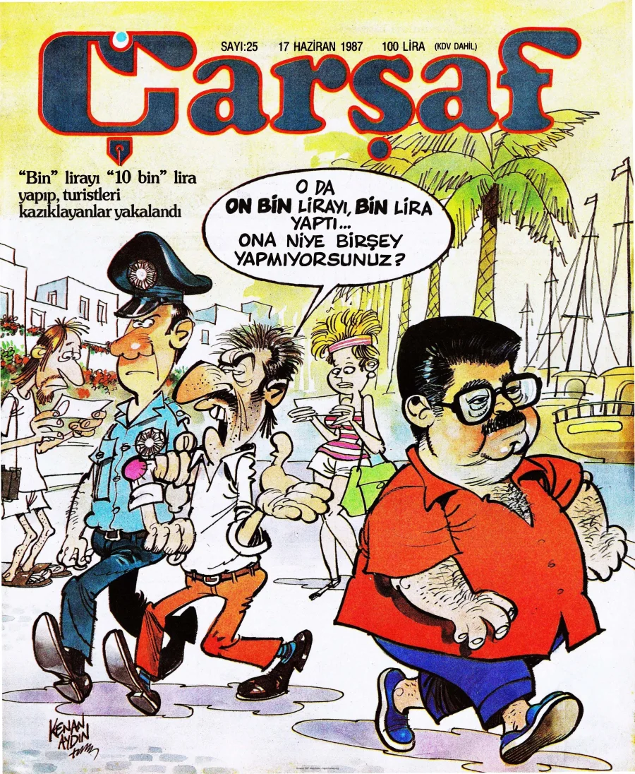 Çarşaf 1987 25 kapak görseli