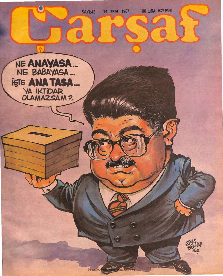 Çarşaf 1987 42 kapak görseli
