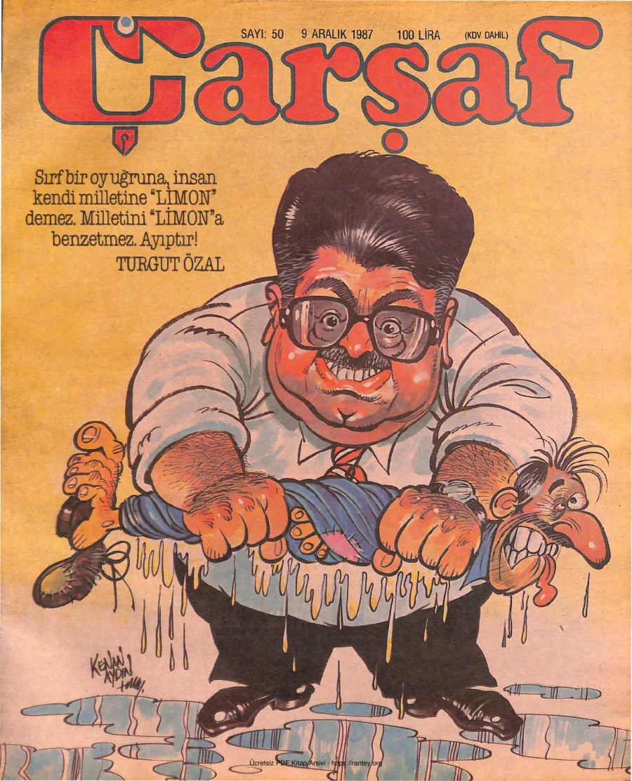 Çarşaf 1987 50 kapak görseli