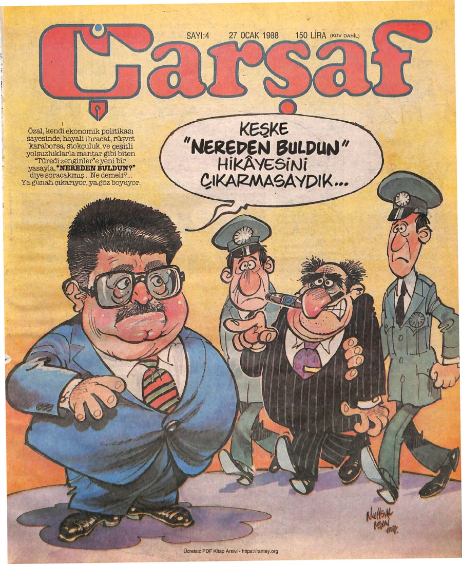 Çarşaf 1988 04 kapak görseli