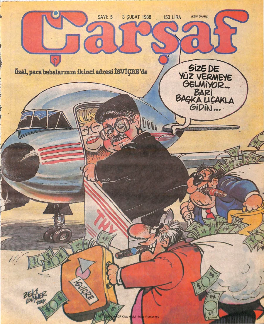 Çarşaf 1988 05 kapak görseli