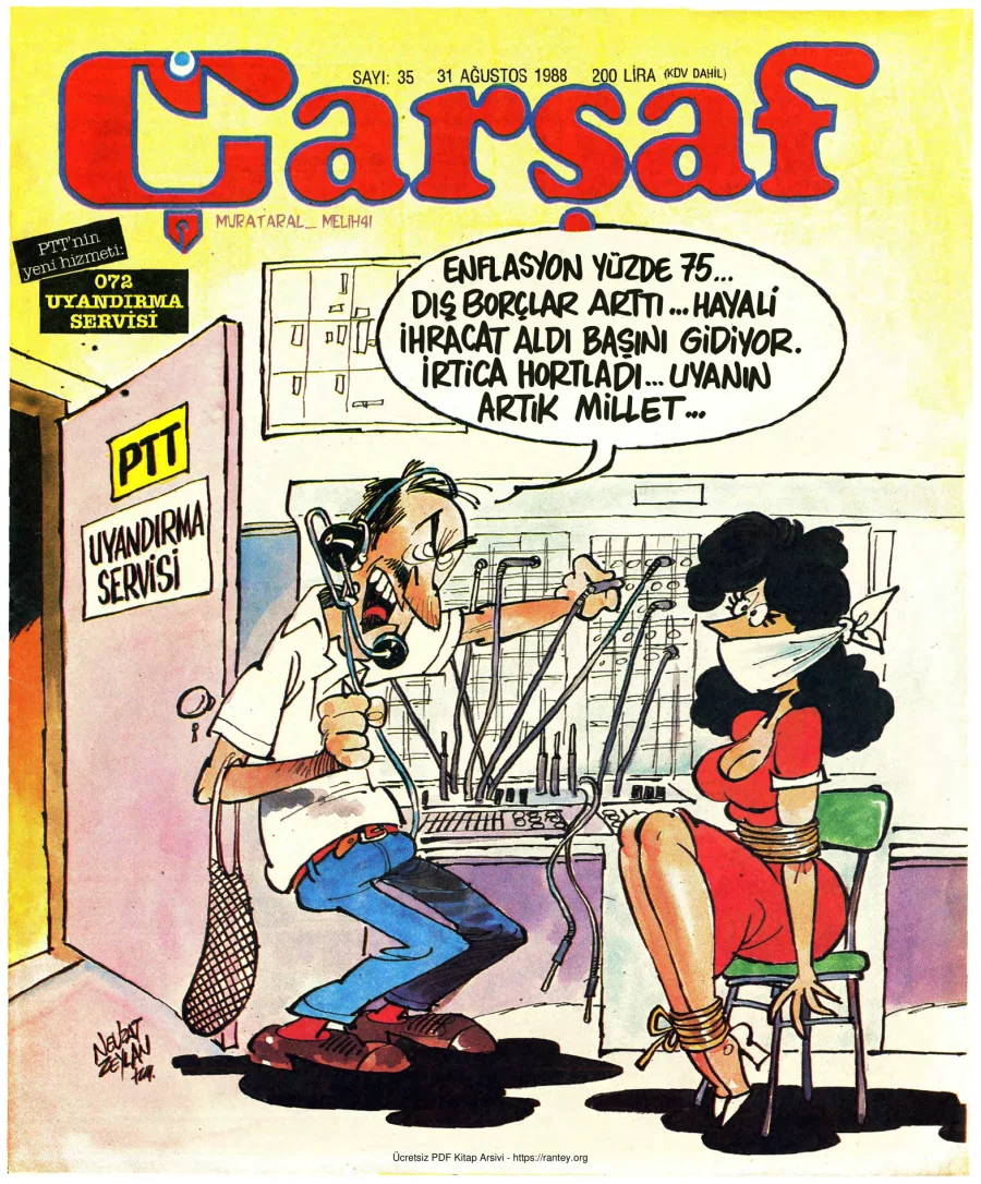 Çarşaf 1988 35 kapak görseli