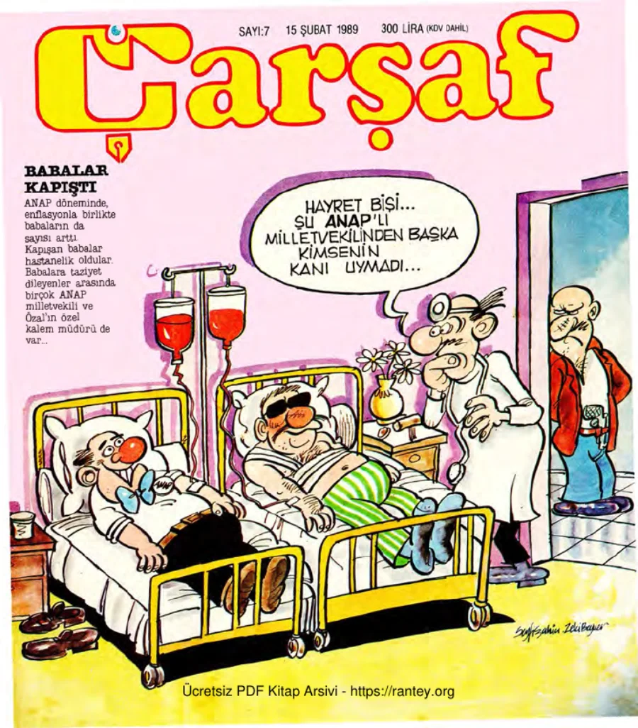 Çarşaf 1989 07 kapak görseli