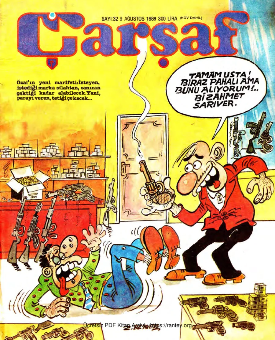 Çarşaf 1989 32 kapak görseli