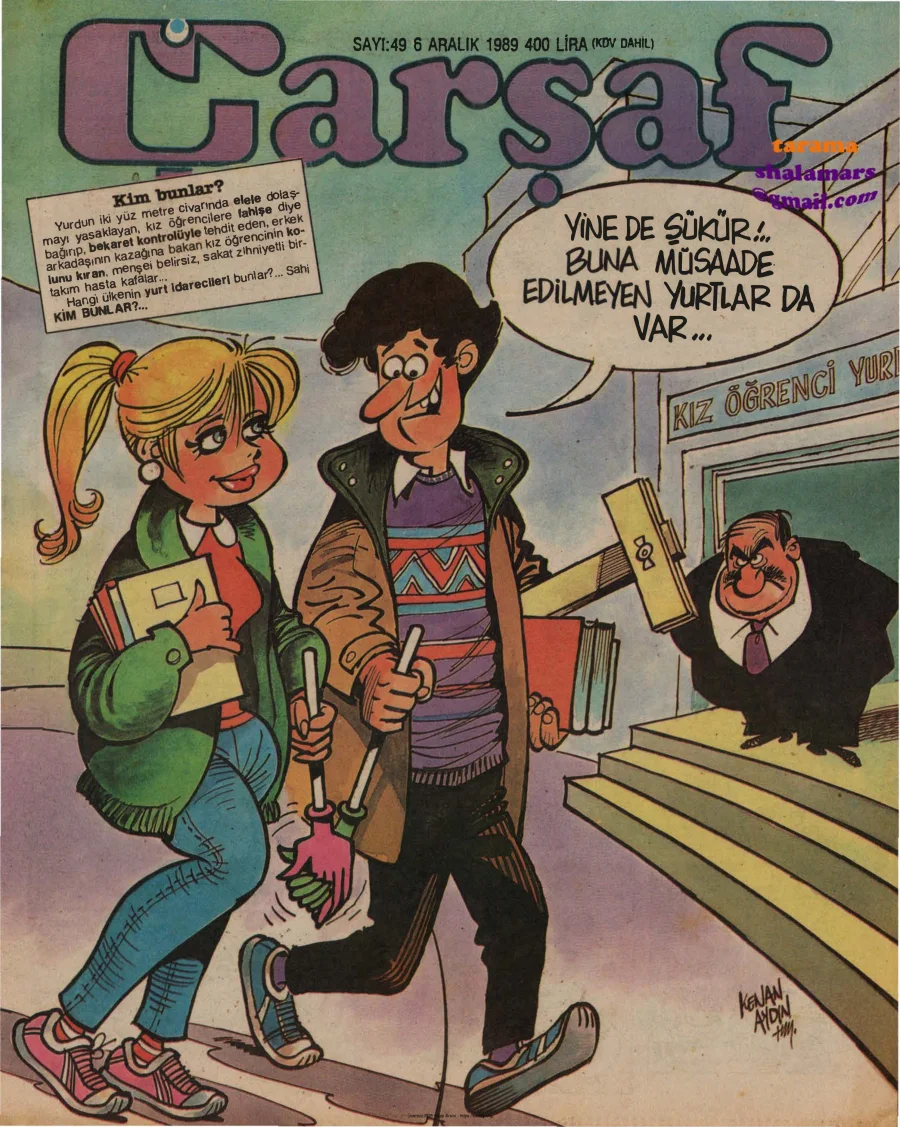 Çarşaf 1989 49 kapak görseli