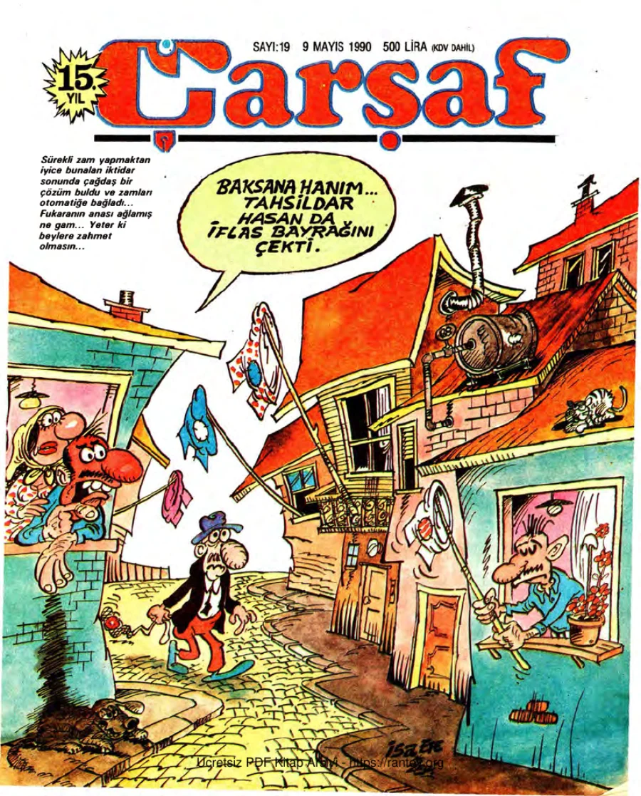 Çarşaf 1990 19 kapak görseli