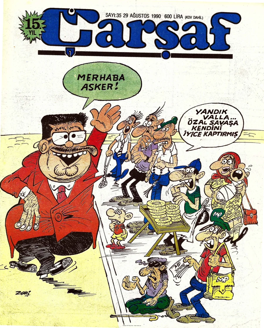 Çarşaf 1990 35 kapak görseli
