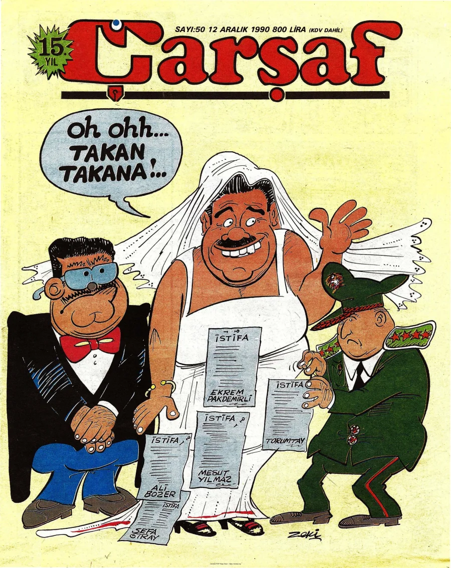 Çarşaf 1990 50 kapak görseli