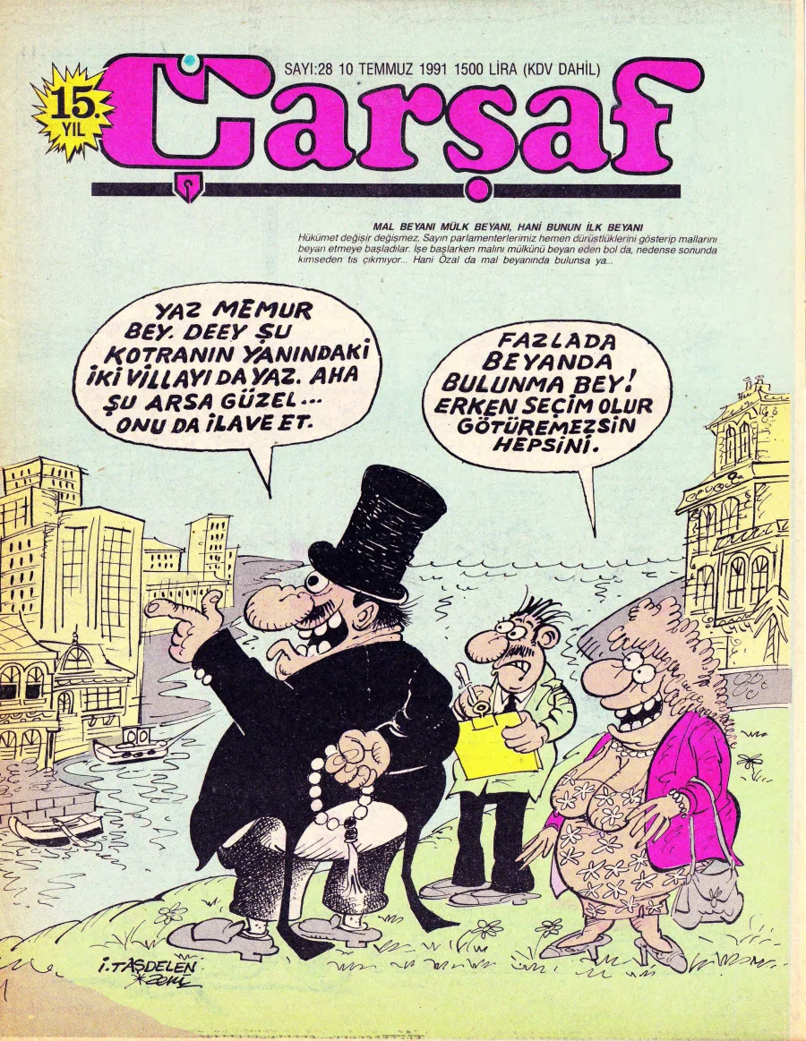 Çarşaf 1991 28 kapak görseli