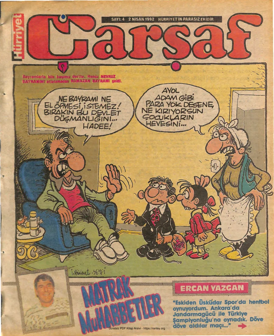 Çarşaf 1992 EK 04 kapak görseli