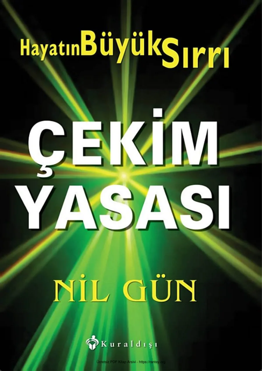 Çekim Yasası kapak görseli