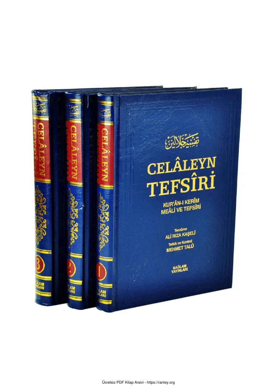 Celâleyn Kur'an-ı Kerim Meali ve Tefsiri 1 kapak görseli
