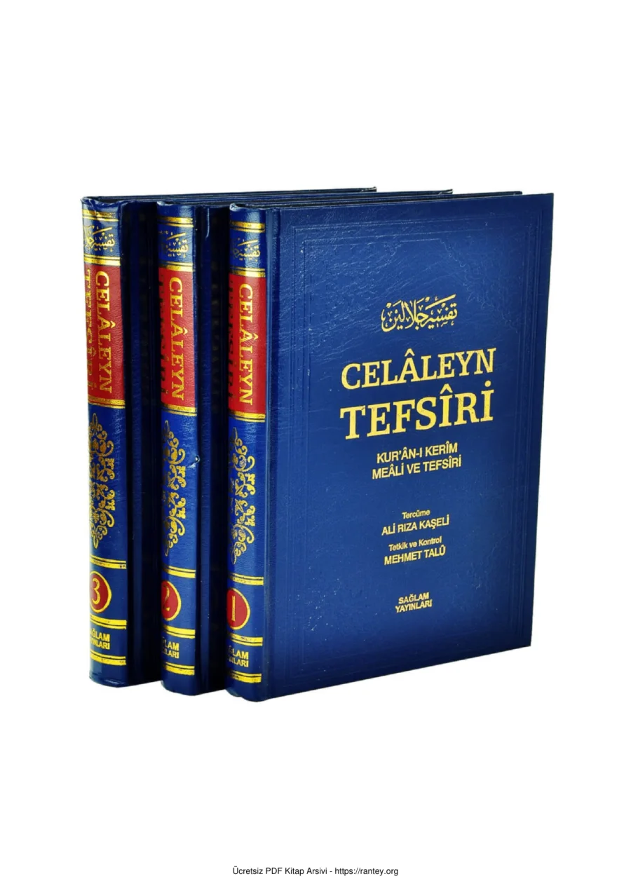 Celâleyn Kur'an-ı Kerim Meali ve Tefsiri 2 kapak görseli