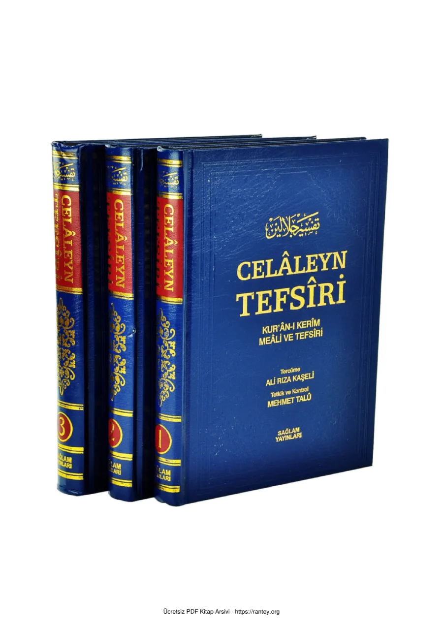 Celâleyn Kur'an-ı Kerim Meali ve Tefsiri 3 kapak görseli
