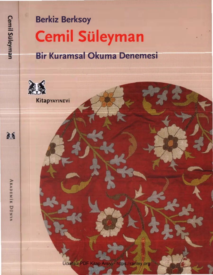 Cemil Süleyman Bir Kuramsal Okuma Denemesi Kitap Yayınevi kapak görseli