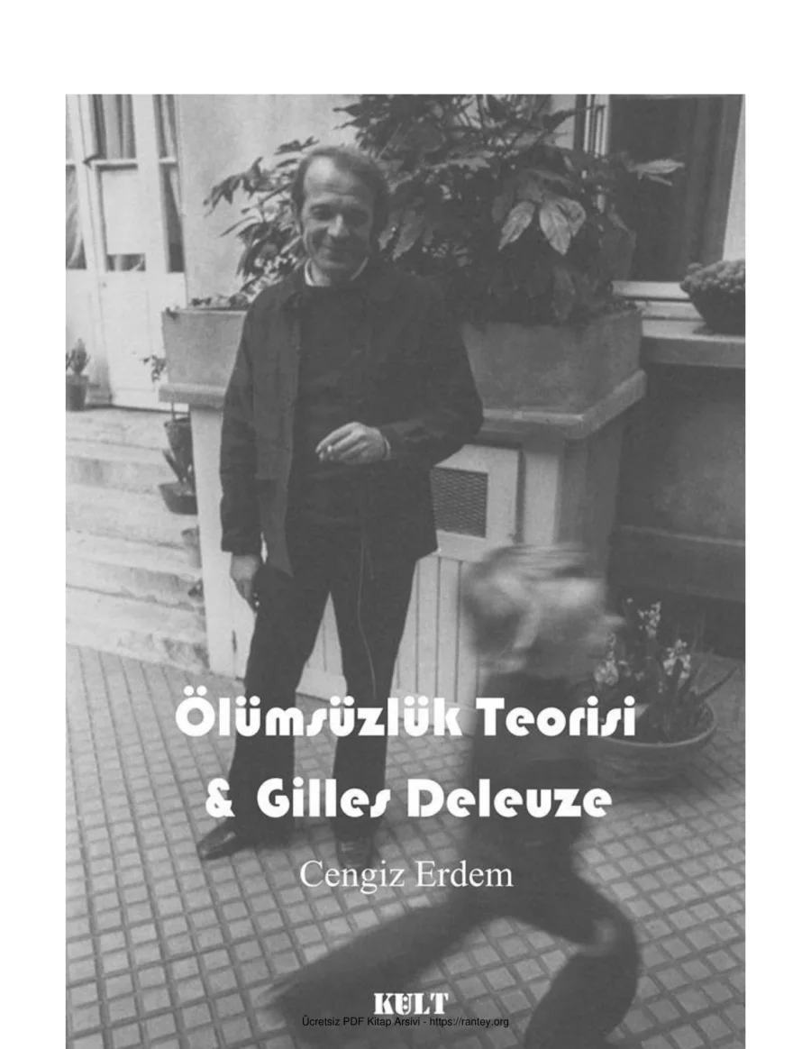Cengiz Erdem Ölümsüzlük Teorisi ve kapak görseli