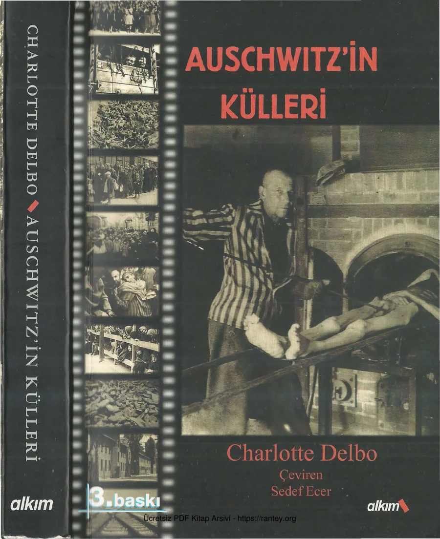 Charlotte Delbo Auschwitzin Külleri kapak görseli