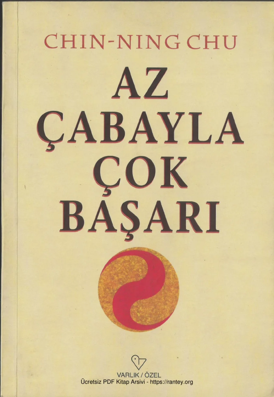 Chu Az Çabayla Çok Başarı Varlık Yayınları kapak görseli