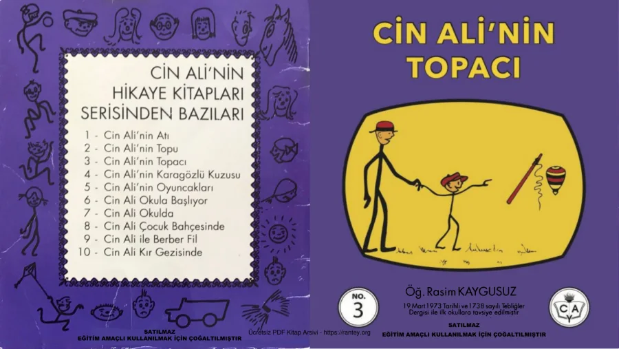 Cin Ali’nin Topacı kapak görseli