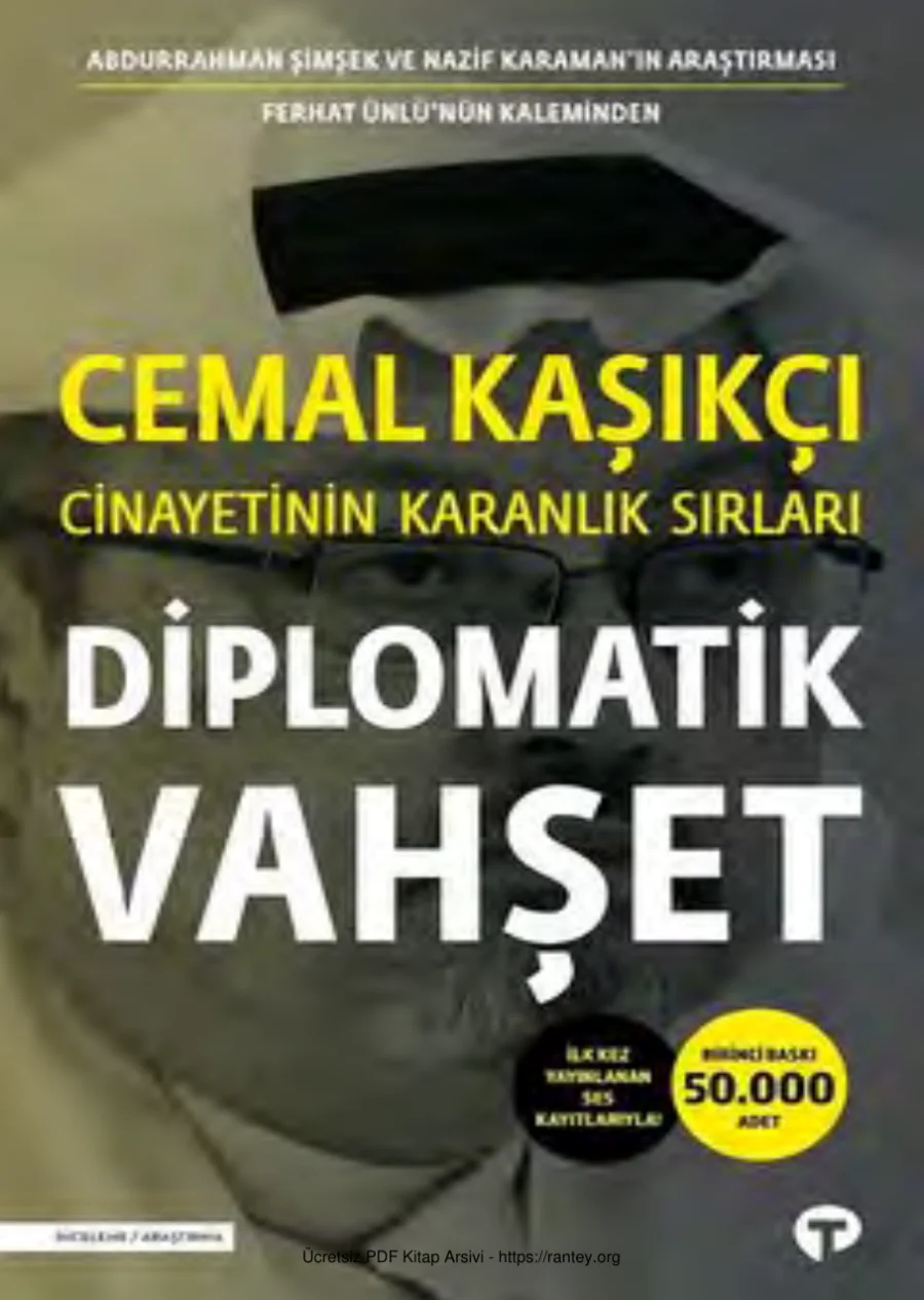 Cinayetinin Karanlık Sırları Diplomatik Vahşet kapak görseli