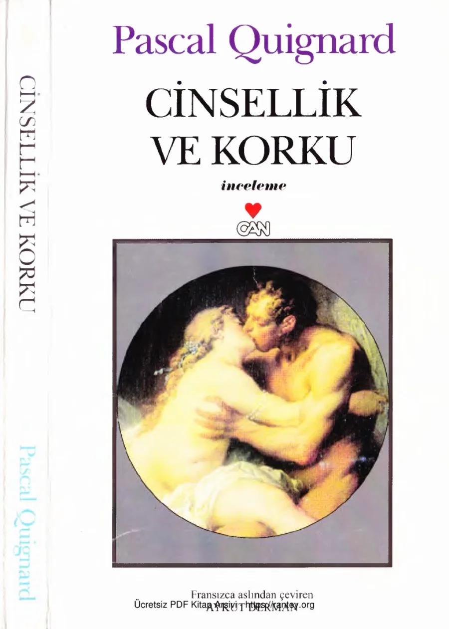 Cinsellik ve Korku kapak görseli