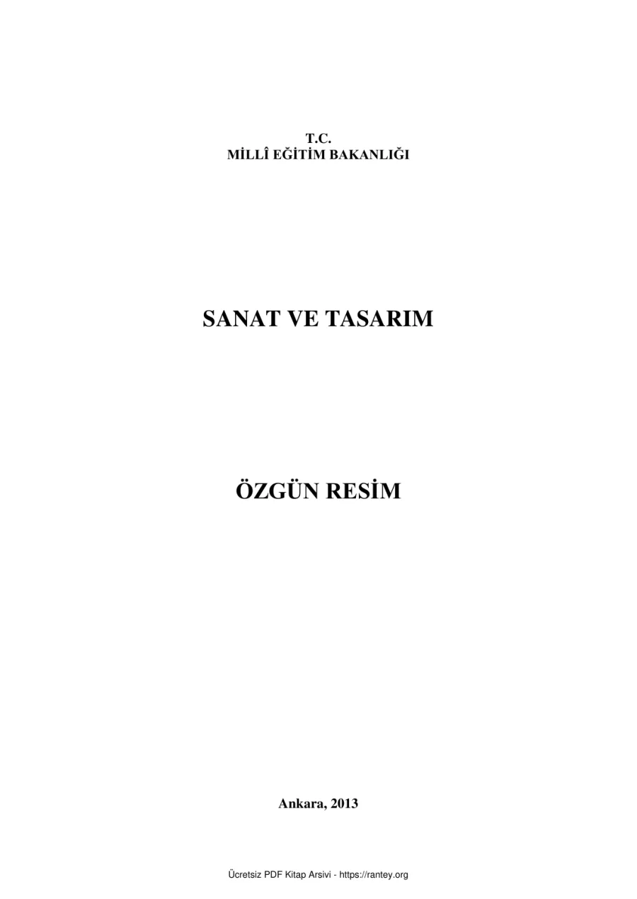 çizim kitapları Özgün Resim kapak görseli