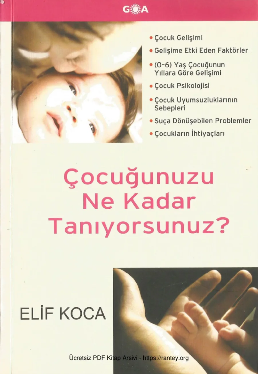 Çocuğunuzu Ne Kadar Tanıyorsunuz Goa Yayınları kapak görseli