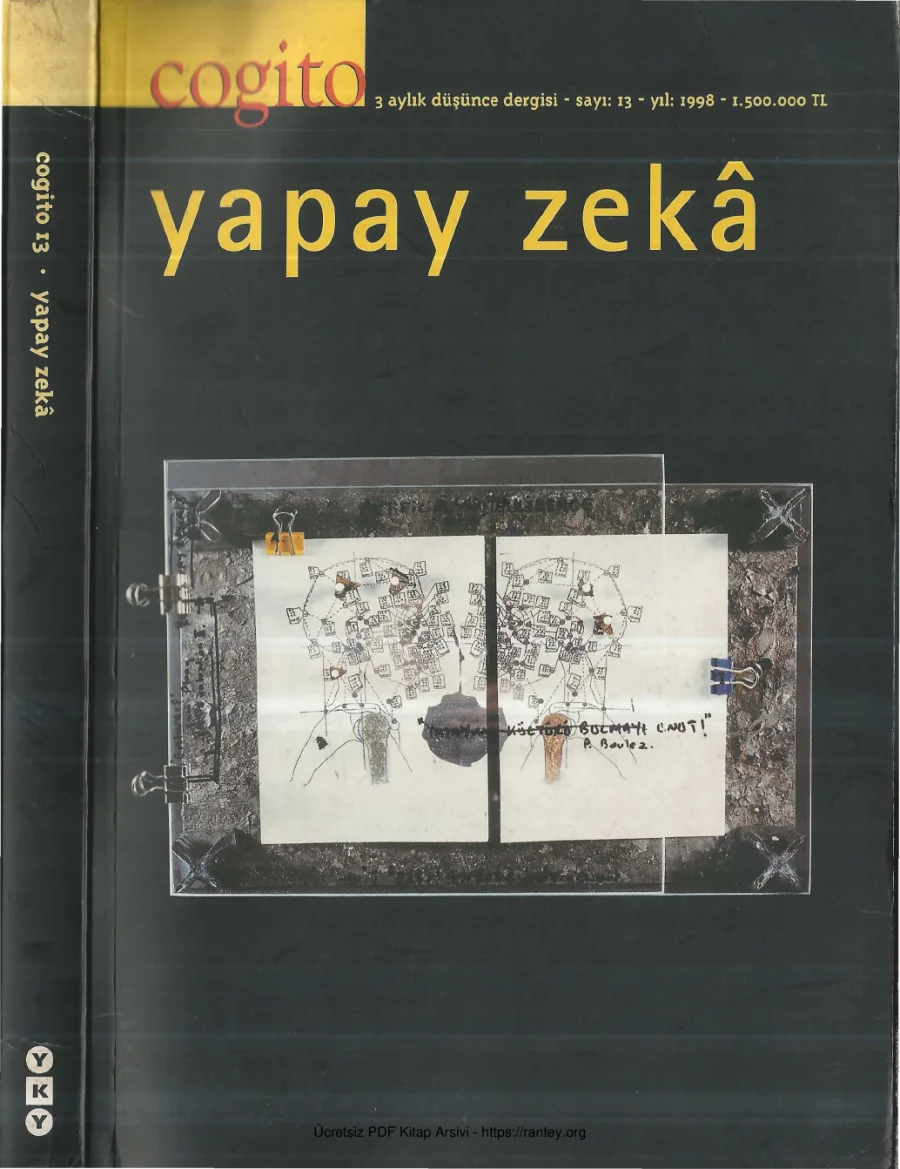 Cogito Sayı 013 Yapay Zeka kapak görseli