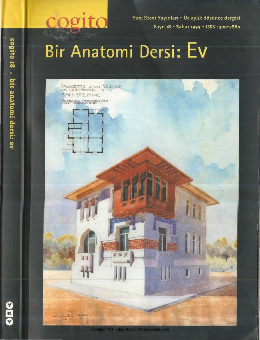 Cogito Sayı 018 Bir Anatomi Dersi Ev kapak görseli