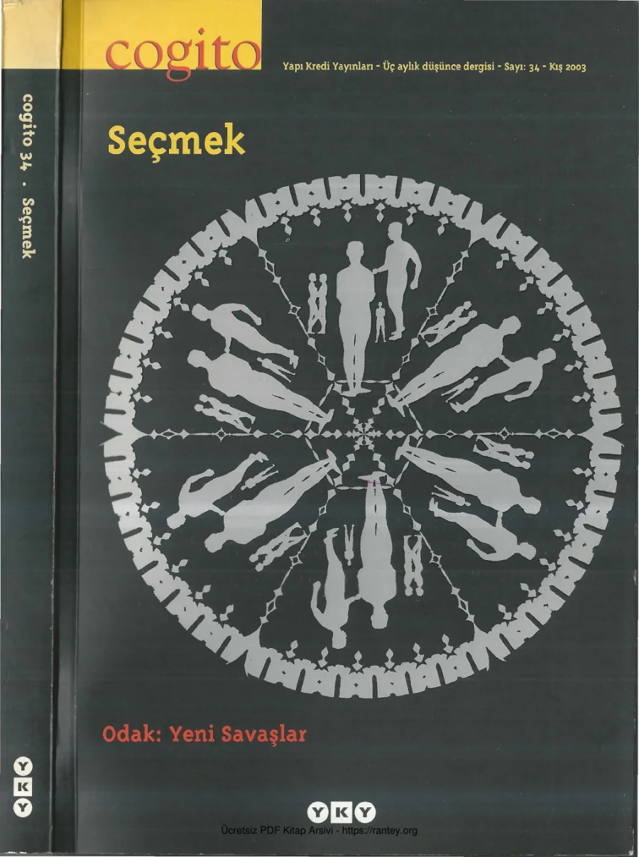 Cogito Sayı 034 Seçmek kapak görseli