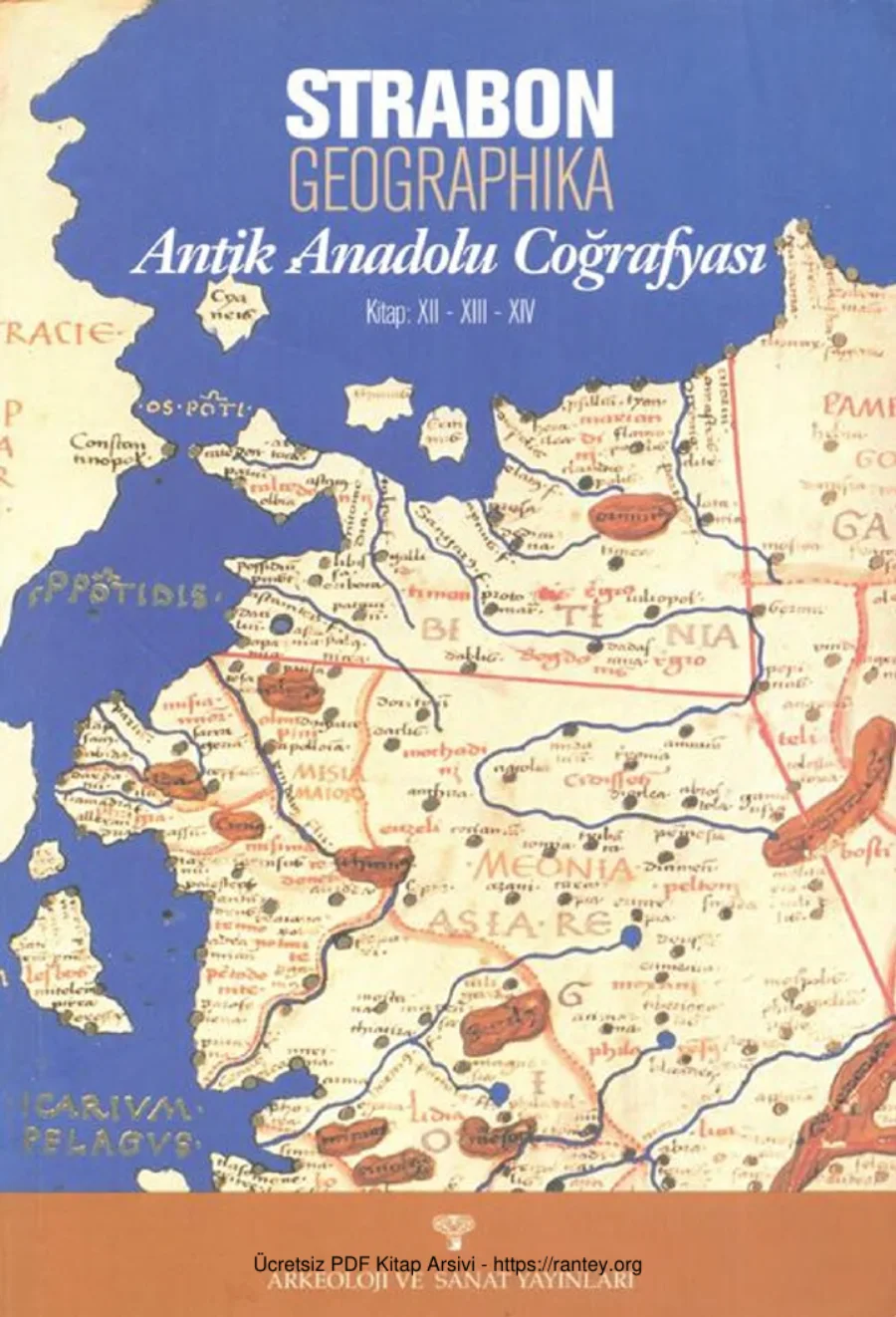 Coğrafyası Geographika XII XIII XIV Strabon kapak görseli