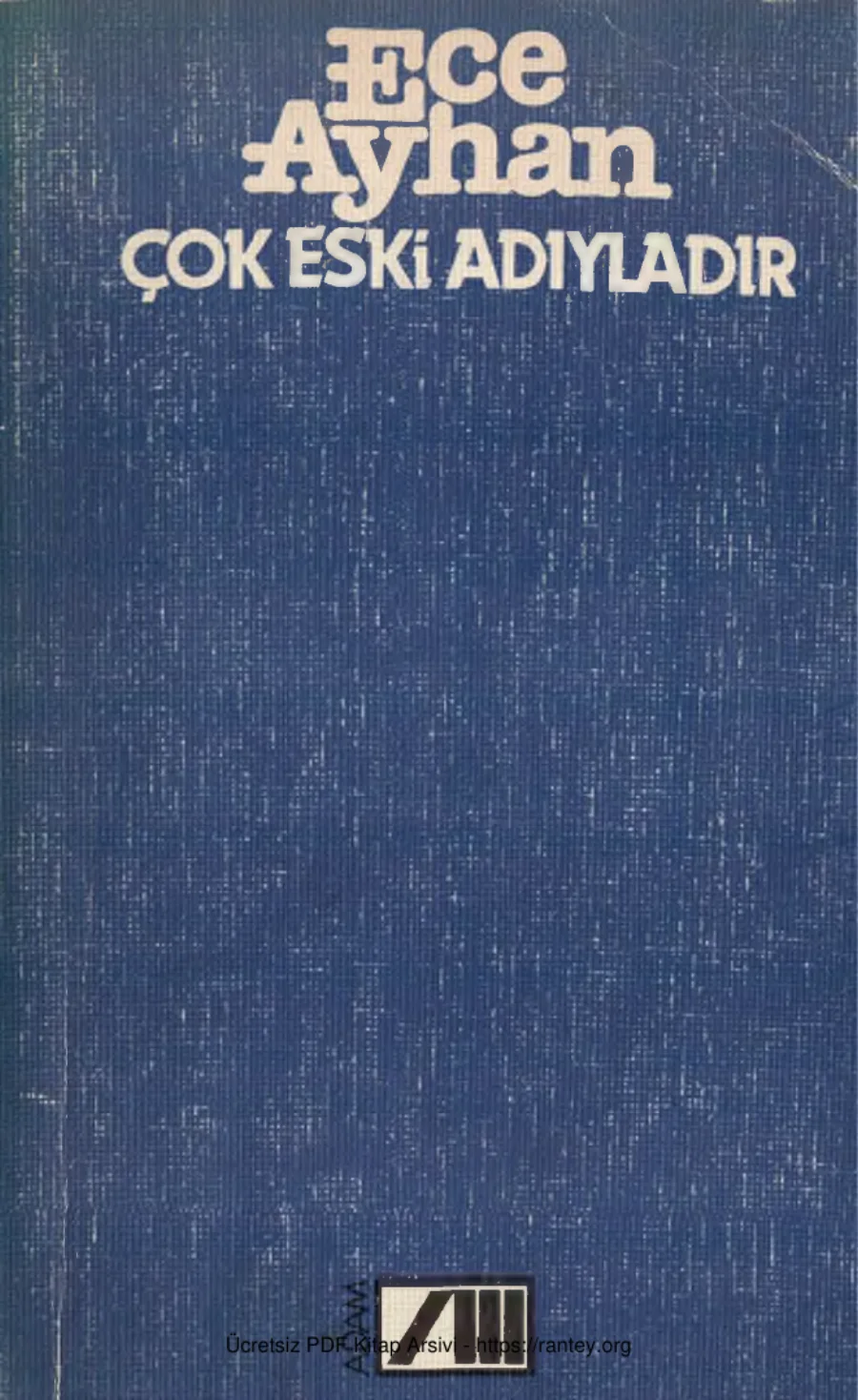 Çok Eski Adıyladır kapak görseli