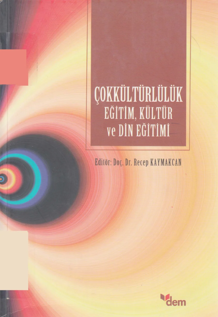 Çokkültürlülük ve Eğitim Kültür ve Din Eğitimi Dem Yayınları kapak görseli