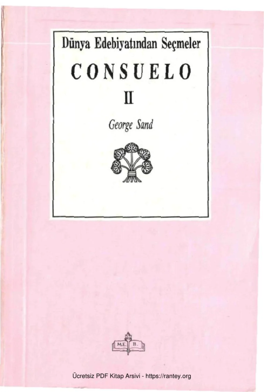 Consuelo Cilt II kapak görseli